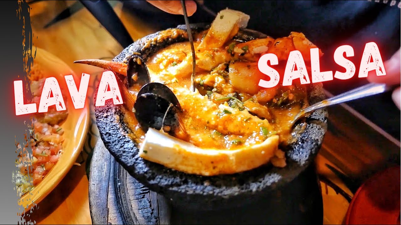 LEGENDARY Aztec LAVA Bowl Molcajete- Places To Eat In The Grand Canyon (Food Vlogger Tours)