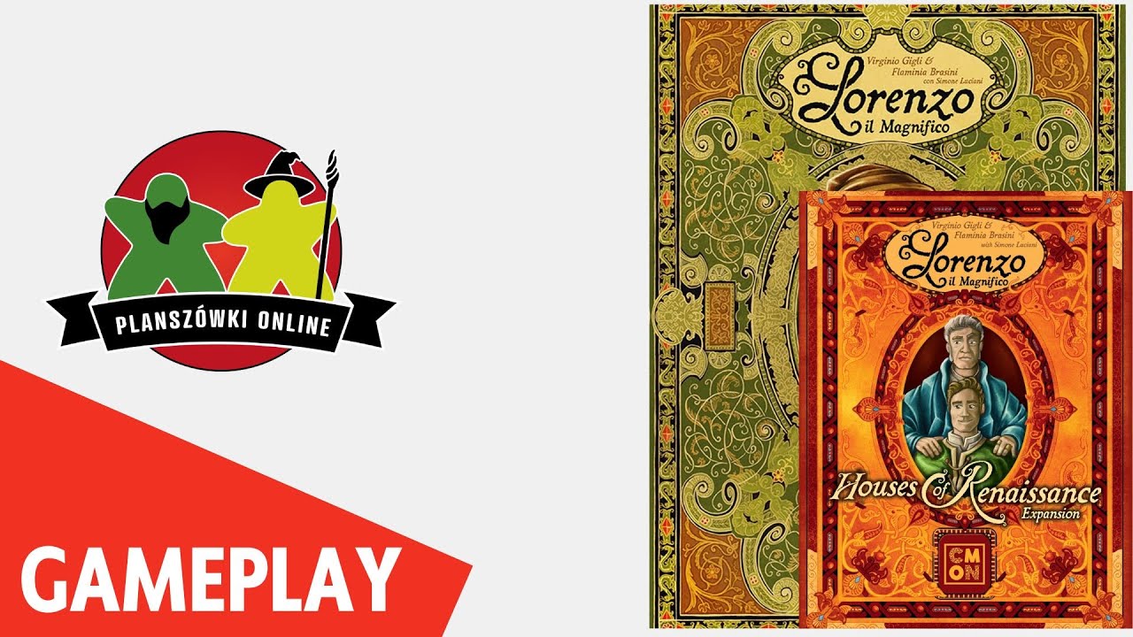 Lorenzo il Magnifico + Houses of Renaissance - Gameplay, zasady, recenzja