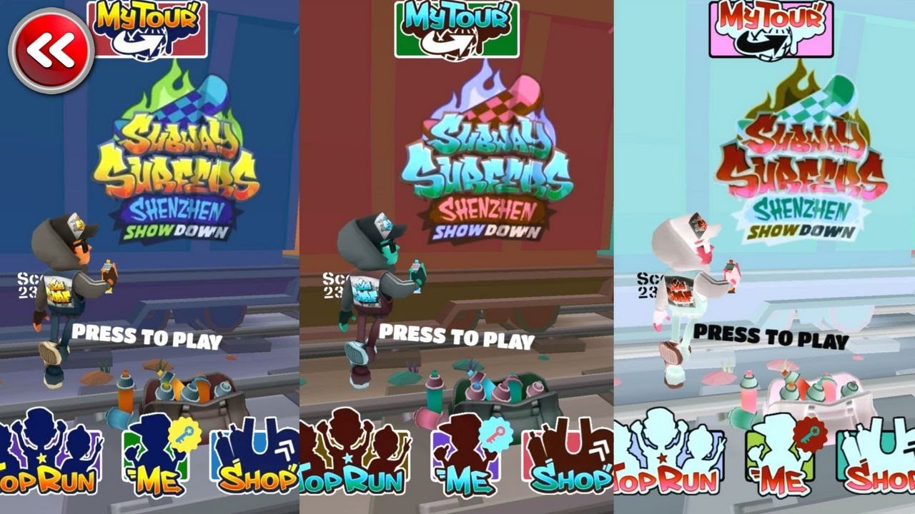 Subway Surfers - Shenzhen Showdown Jake Dark Outfit - Reverse Invert Colors Episode 502