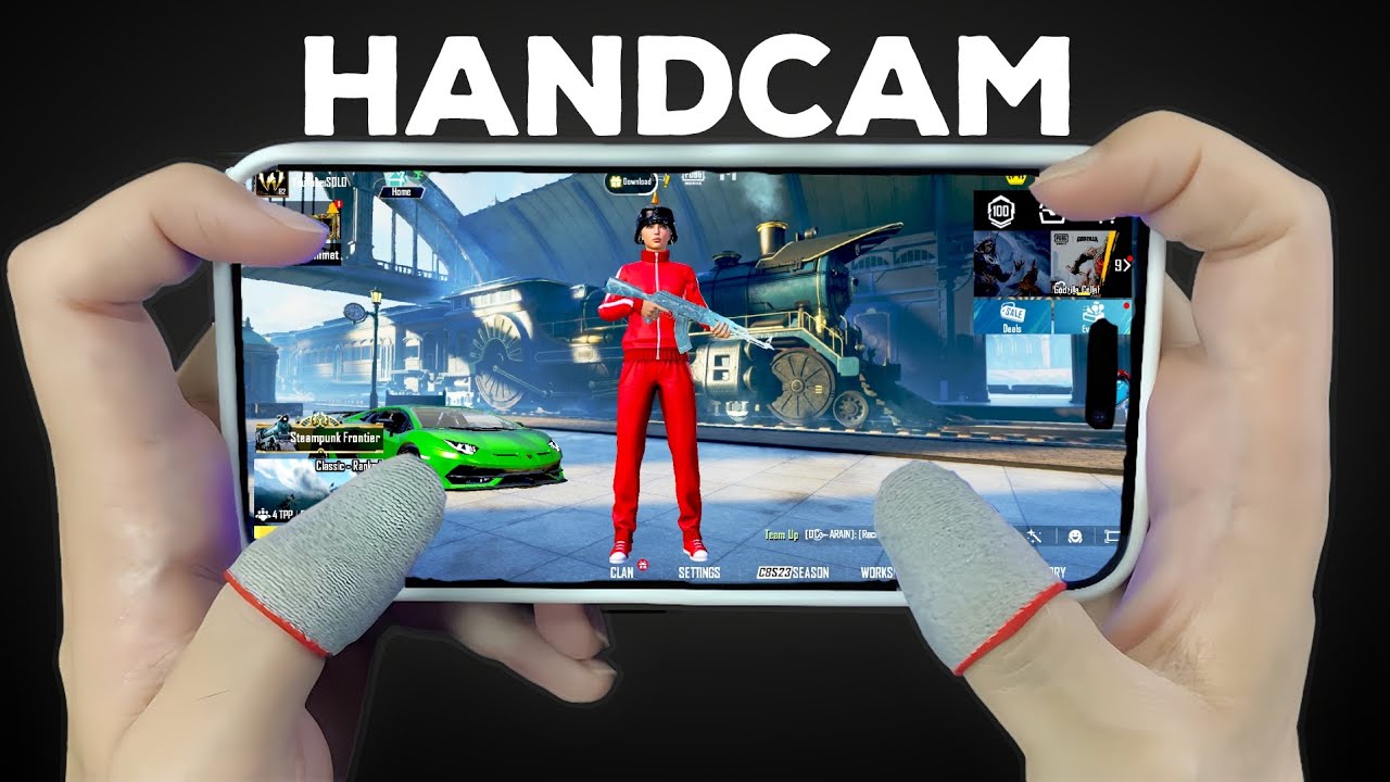 iphone 13 pro max pubg test 120 fps Handcam gameplay🔥