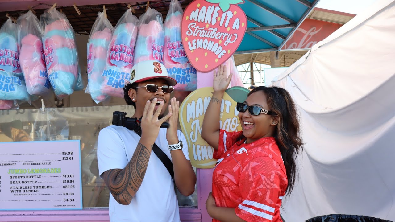 Gender Reveal at the Sate Fair