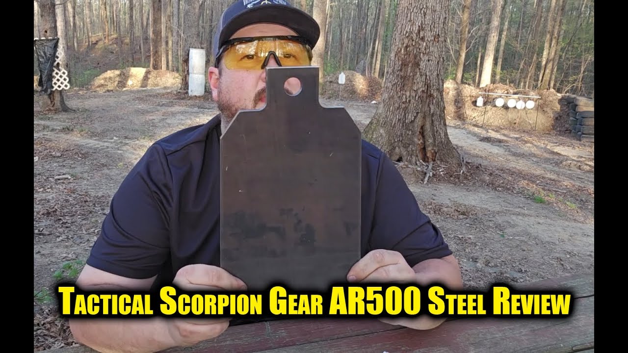 Affordable Steel Targets? Tactical Scorpion Gear Review and Range Test!