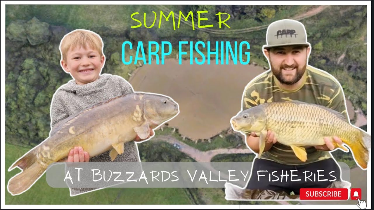 Summer Carp fishing - Buzzards Valley Fisheries