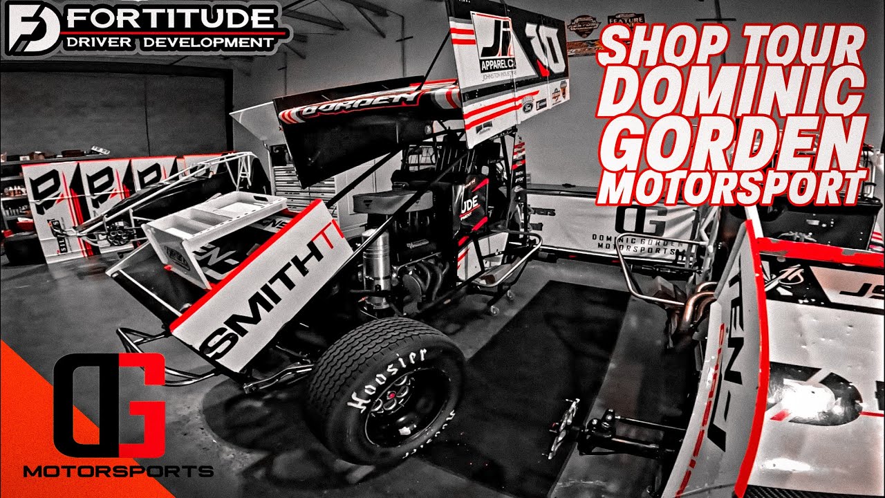 Взгляд изнутри: тур по магазину Sprint Car в Dominic Gorden Motorsport