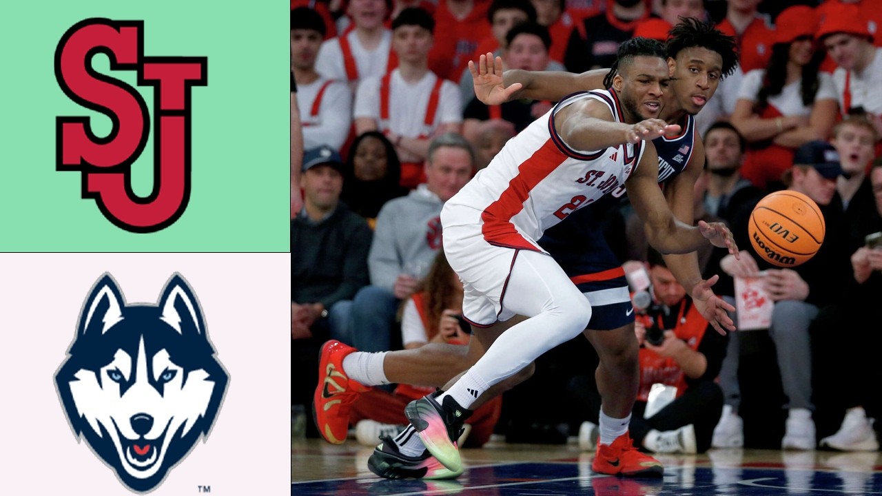 St. John's Red vs UConn | FULL GAME Highlights | Feb 25 ,2026 | Men's College Basketball Today