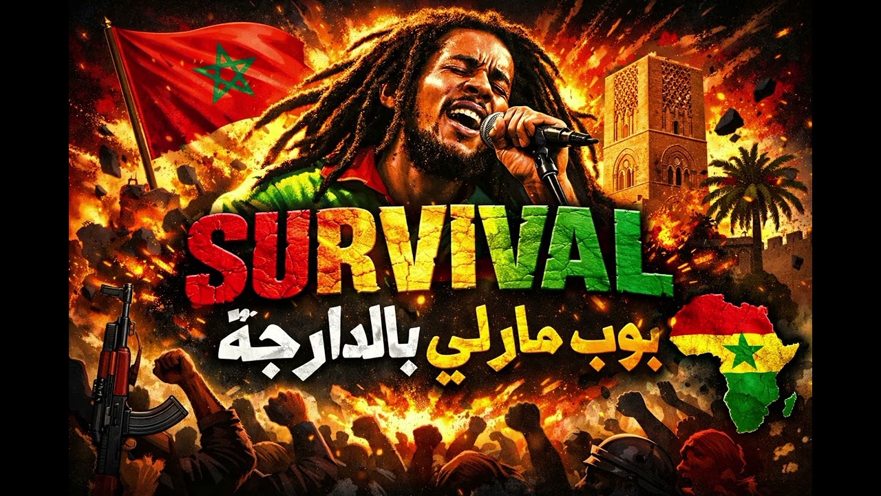 Bob Marley – SURVIVAL 🇲🇦 (Darija Version) 🔥 | بوب مارلي بالدارجة