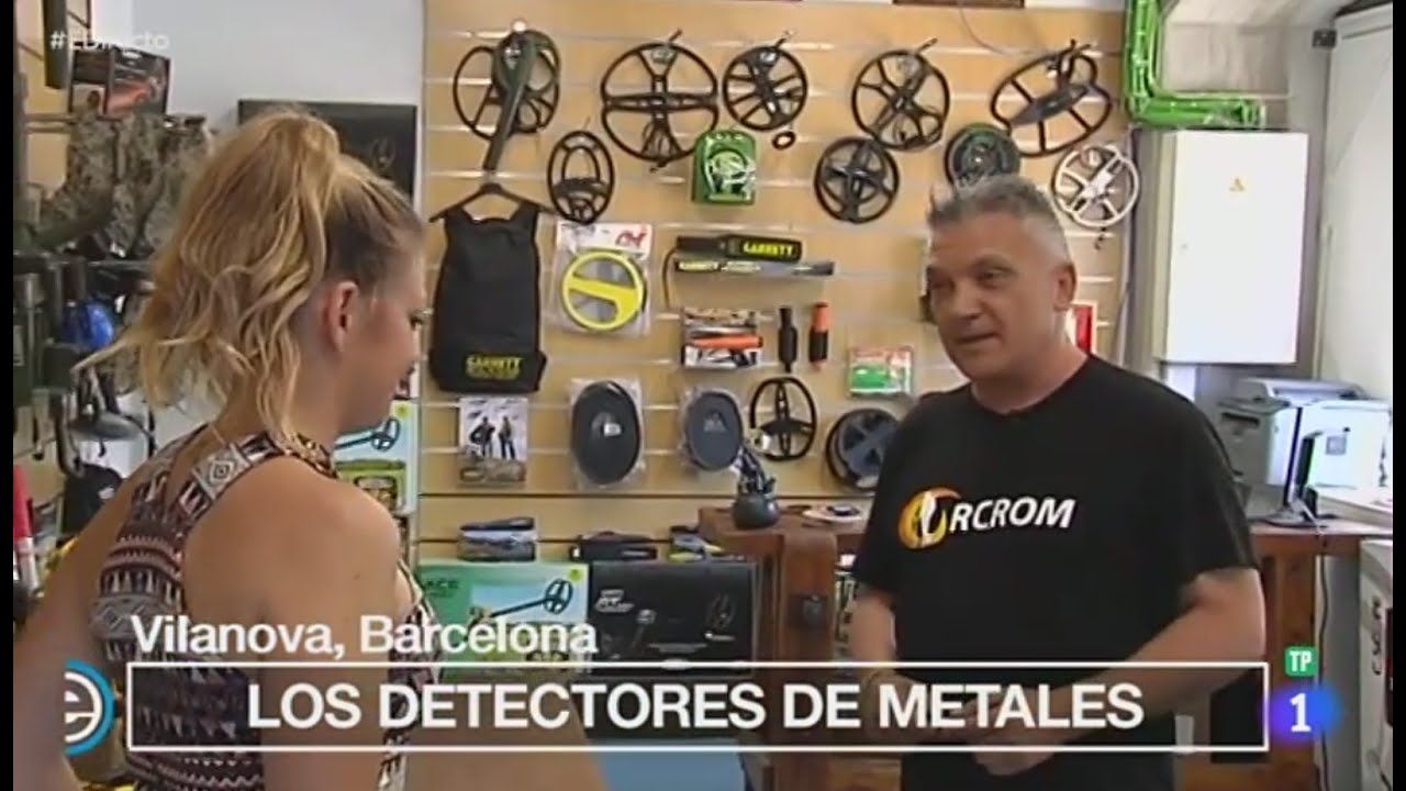 Orcrom Detectores de metales - Reportaje España Directo 26/06/2019