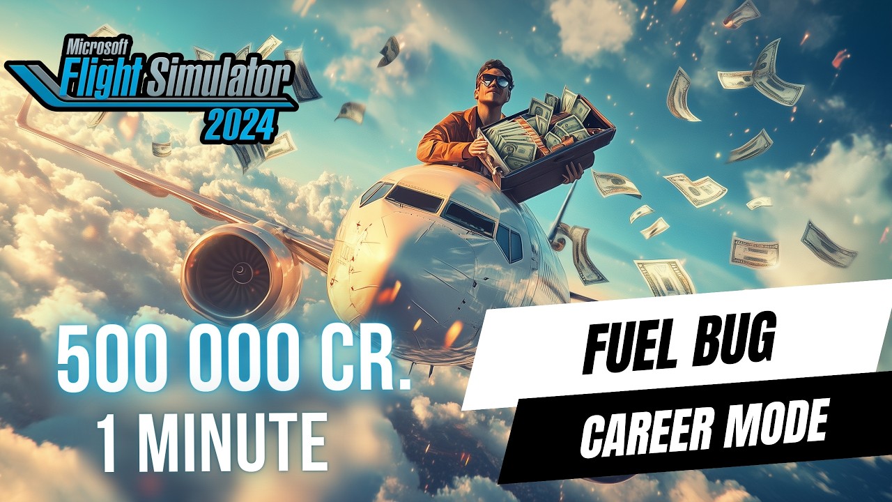 Ошибка с неограниченными деньгами в Microsoft Flight Simulator 2024