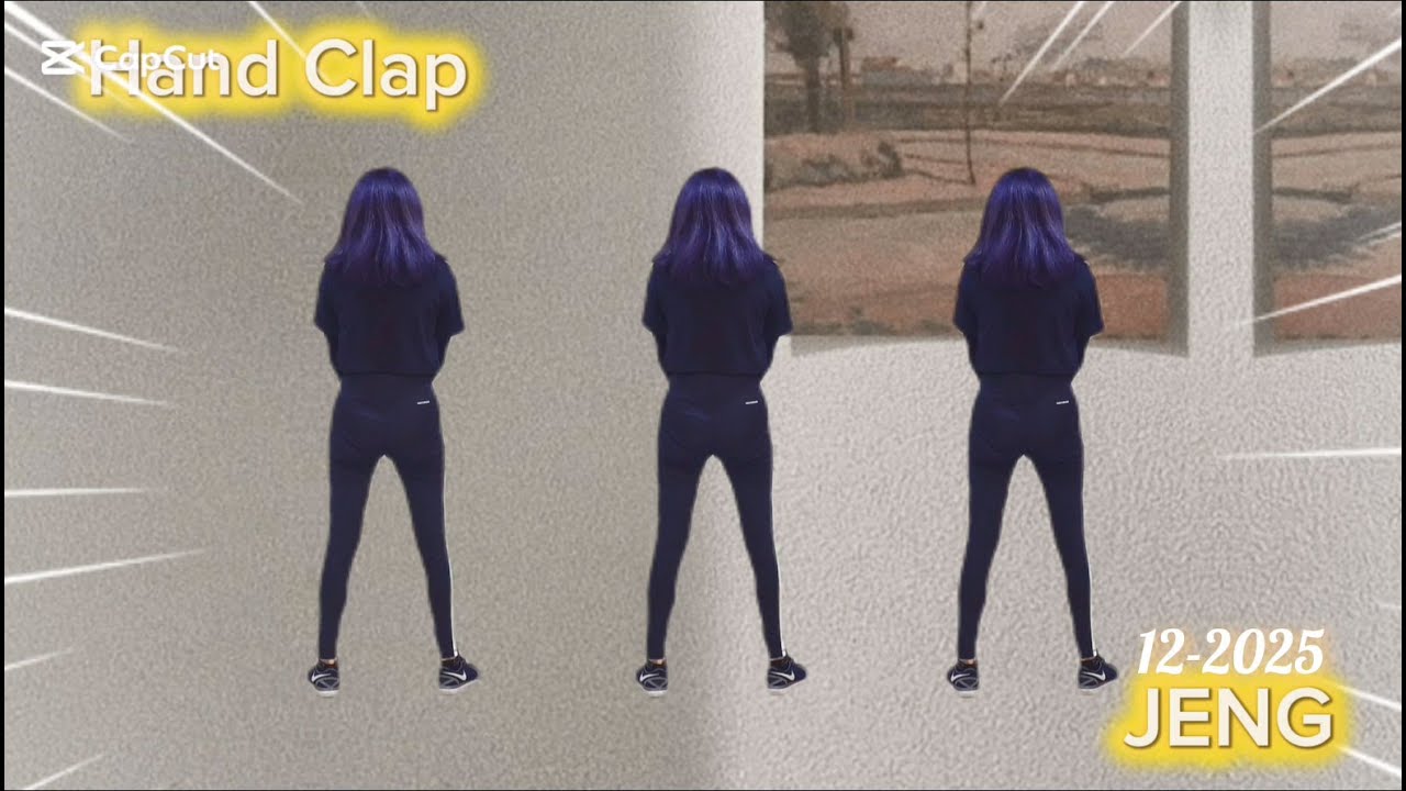 115-桃園市/千人排舞指定曲/Hand Clap/JENG舞蹈(背面)示範20251216