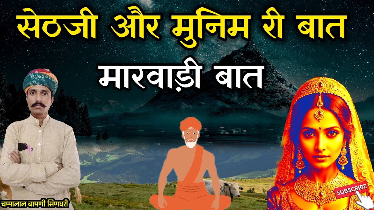 🛑 सेठजी बेटो गोद लियो सेठाणी पुत्र ने जन्म दियों मारवाड़ी हुंकारें बात !! चम्पालाल बामणी सिणधरी