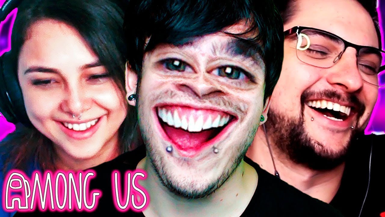 DESAFIEI YOUTUBERS NO AMONG US ft CasalDeNerd