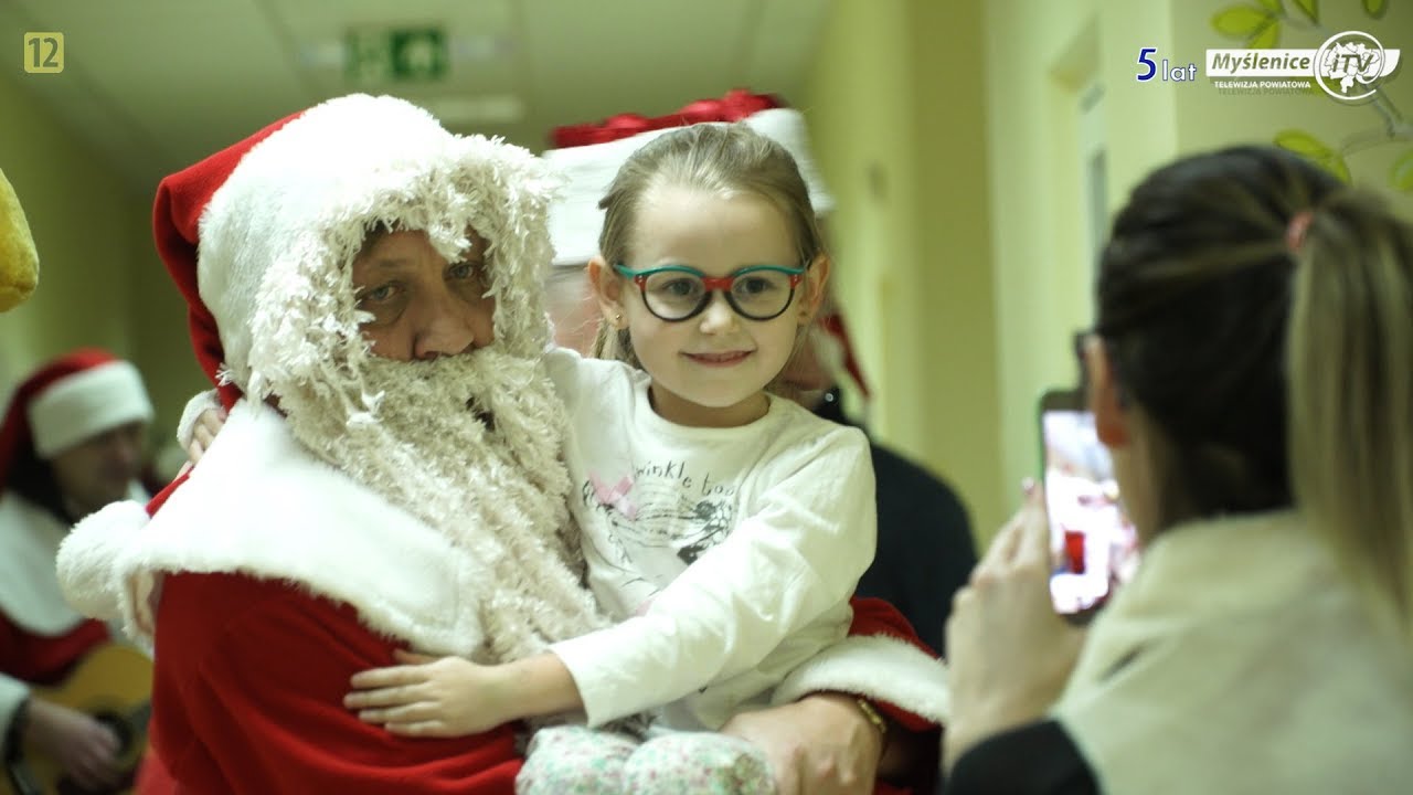 Święty Mikołaj pamięta o wszystkich! Dziś tradycyjnie zawitał do pacjentów myślenickiego szpitala