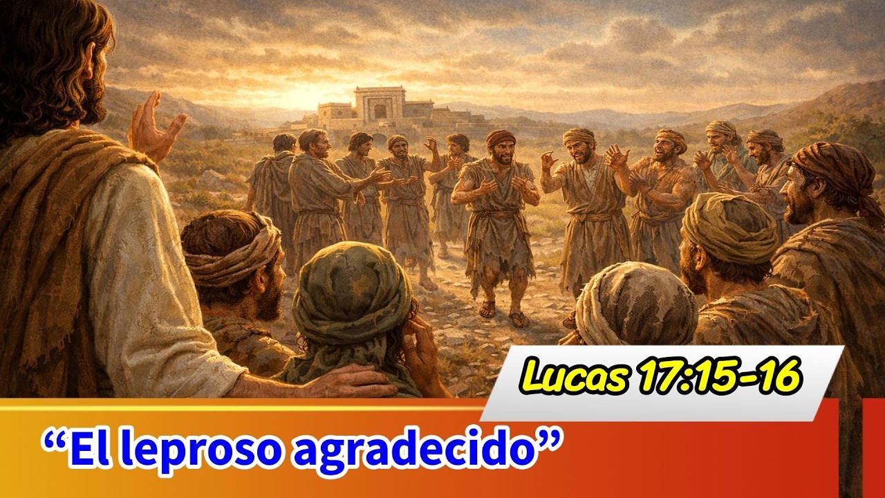 EL LEPROSO AGRADECIDO LUCAS - 17: 15 - 16
