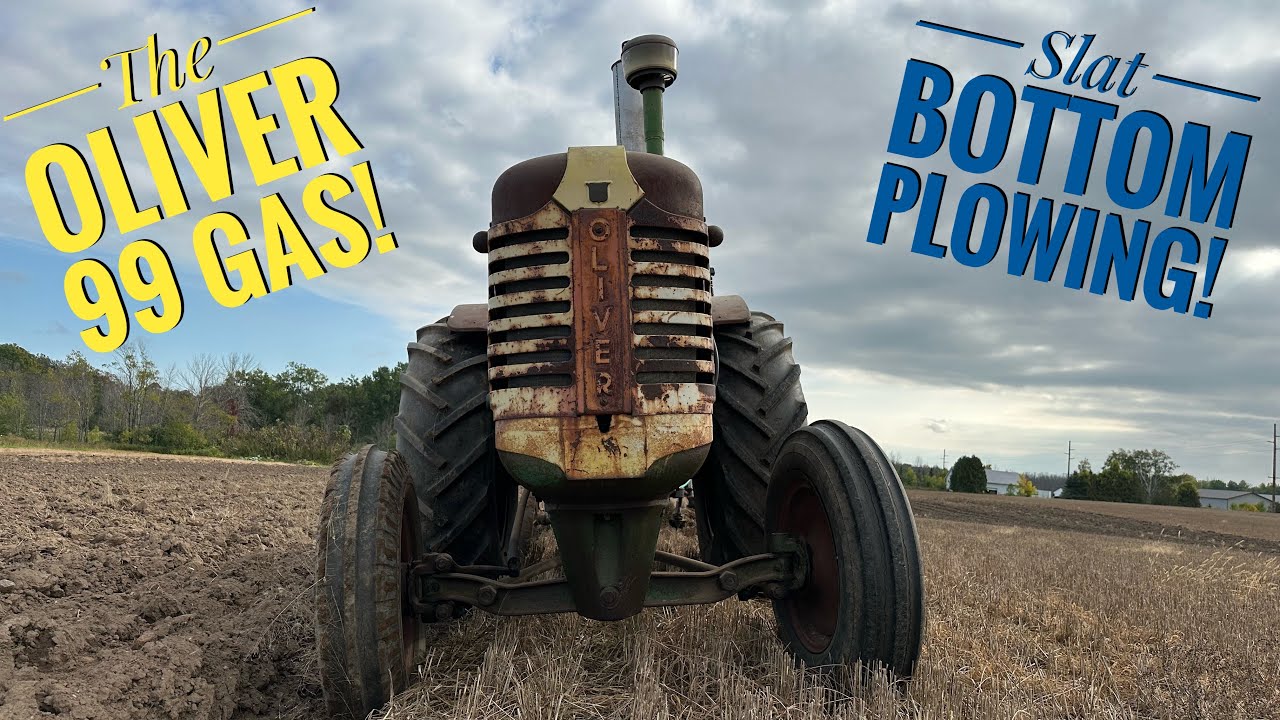 The '53 Oliver 99 4 Speed Gas Gets Some Plow Time! How Will The 6 Cylinder Waukesha Perform Plowing?