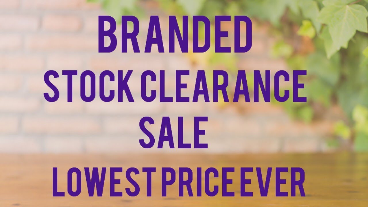 Monday Live for Branded stock Clearance sale 🌷 Booking no.9899504070