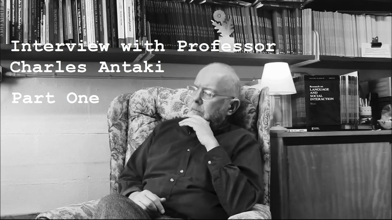 DARGchive Interview #1 with Charles Antaki (1/2)