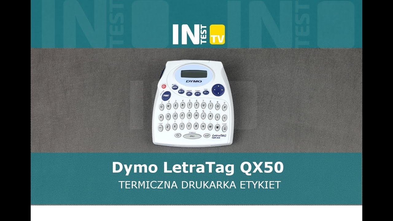 Dymo LetraTag QX50 - Drukarka Termiczna - Recenzja - Test - PL - Polska - inTest