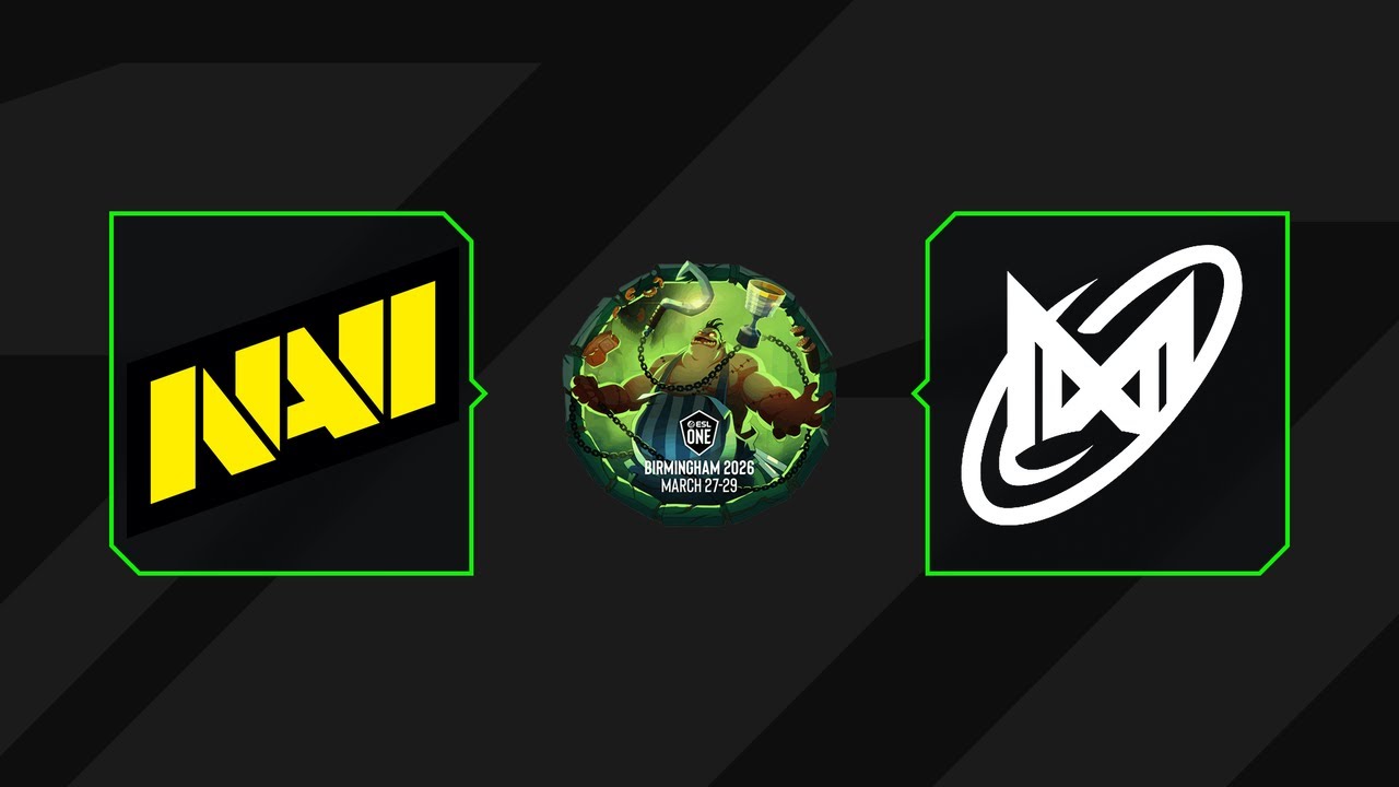 NAVI проти Nigma Galaxy | Гра 1 | ESL One - Birmingham: Western Europe Closed Qualifier