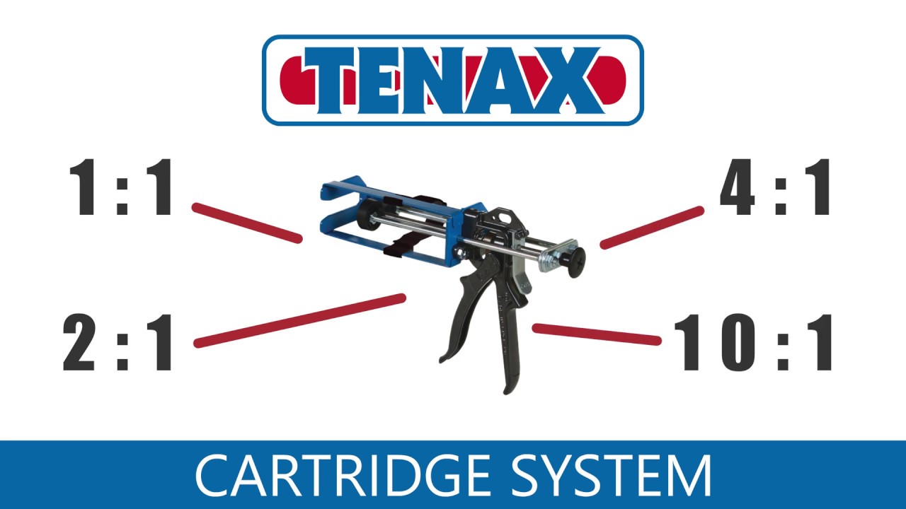 Cartridge System Designed for Multiple Tenax Adhesives