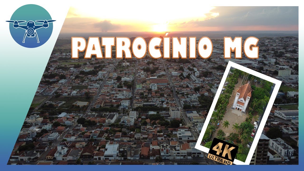 PATROC&Iacute;NIO - MG | BRASIL br - by drone [4K]