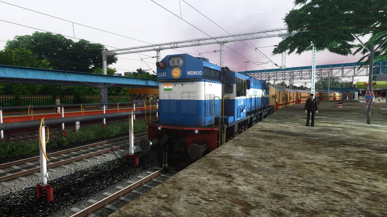 #56650 Kannur - Coimbatore Express | Scenario in Kerala V1 Route | Train Simulator Classic