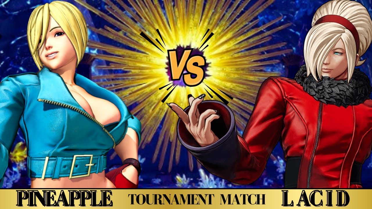KOF XV 🔥 LACID (Meitenkun/Shermie/Ash) Vs PINEAPPLE  ( Athena/Angel/Goenitz) 🔥 Online Tournament