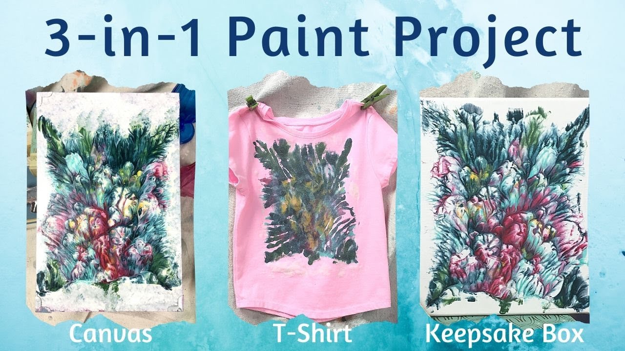 3 DIY Paint Projects in1