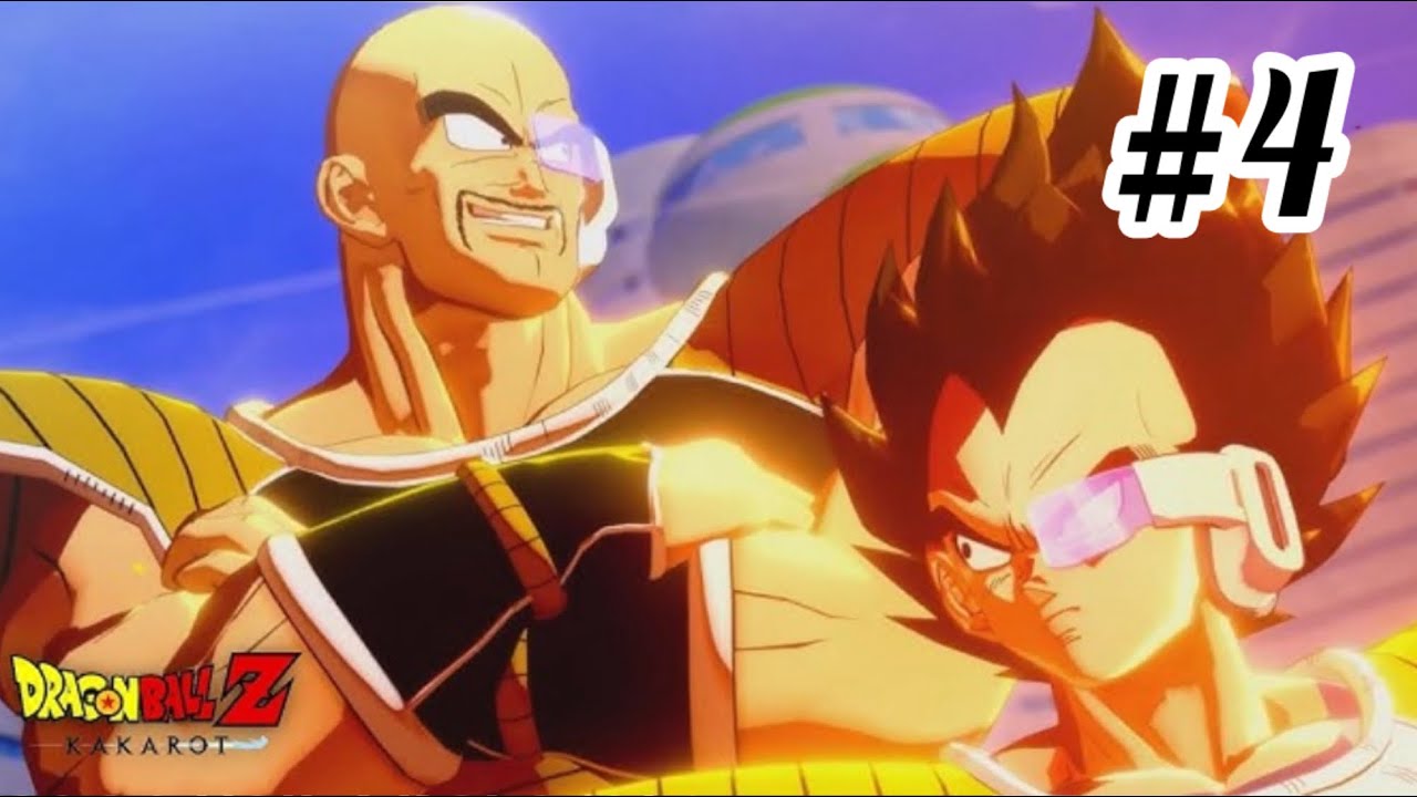 Dragon Ball z kakarot ep.4 l’arrivé des sayain sur terre