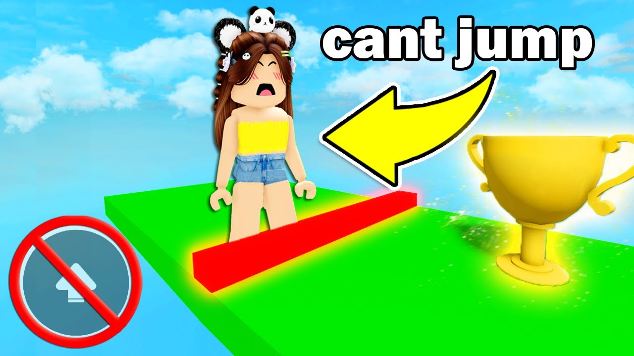 Roblox Obby НО ты НЕ МОЖЕШЬ прыгать с @Belala!
