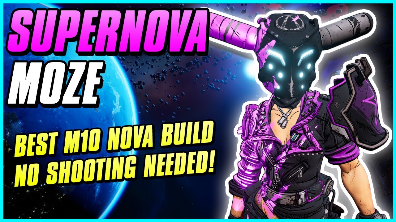 NEW BEST MOZE BUILD WRECKS WITHOUT SHOOTING! | Gamesave! | Supernova Moze | Mayhem 10