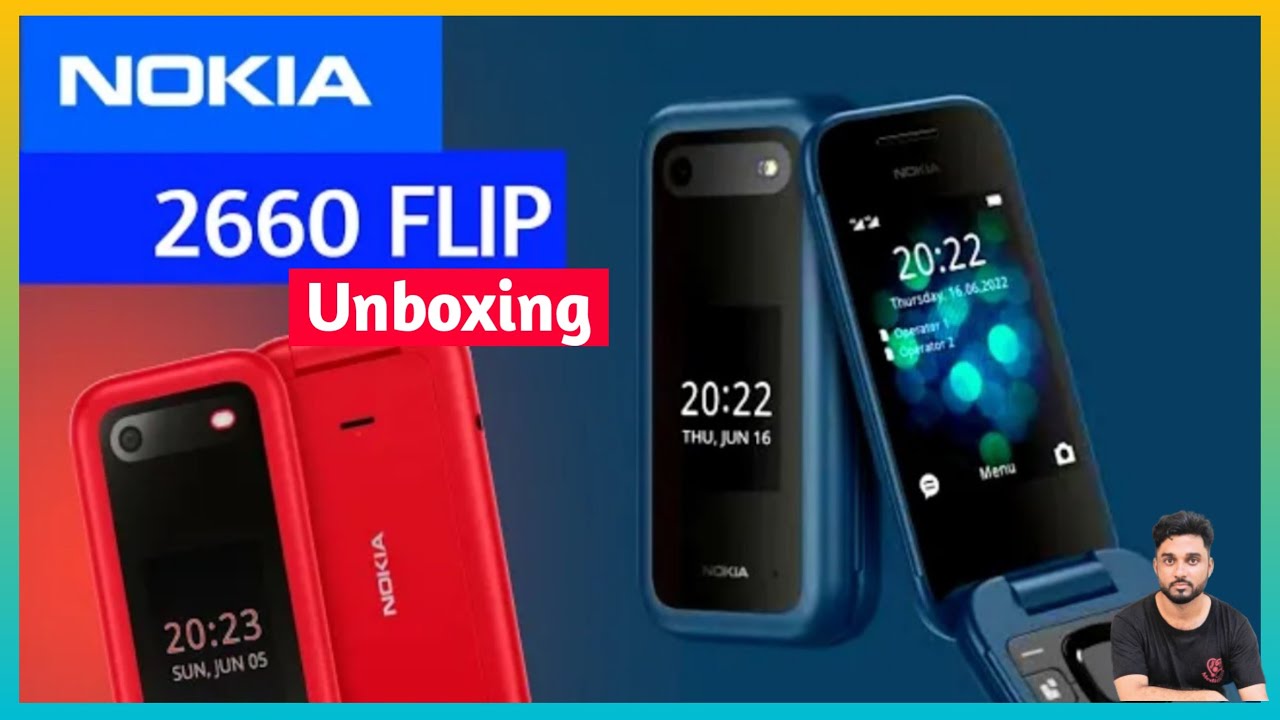 Nokia 2660 Flip phone Unboxing. Nokia New Update Model 2023!!