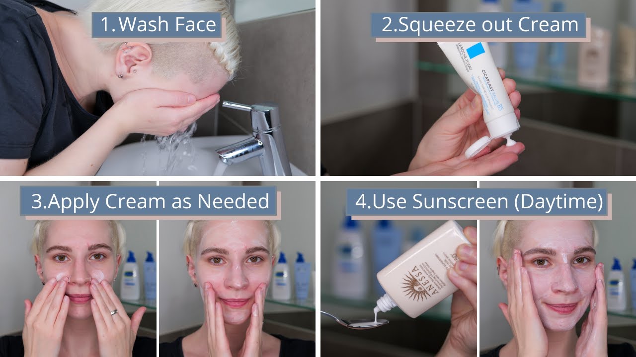 How to use La Roche Posay Cicaplast Baume B5 on Face