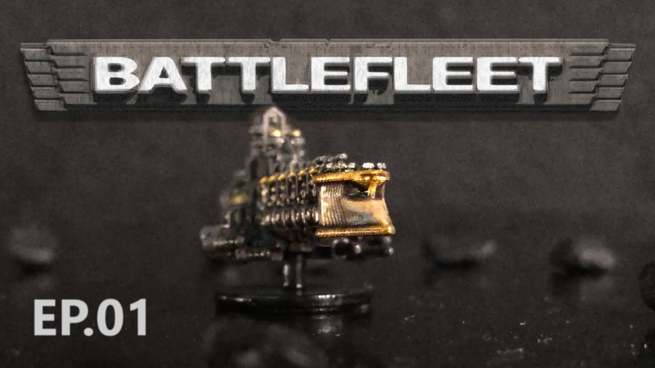 Tiny Battlefleet Gothic: Imperium VS Nurgle