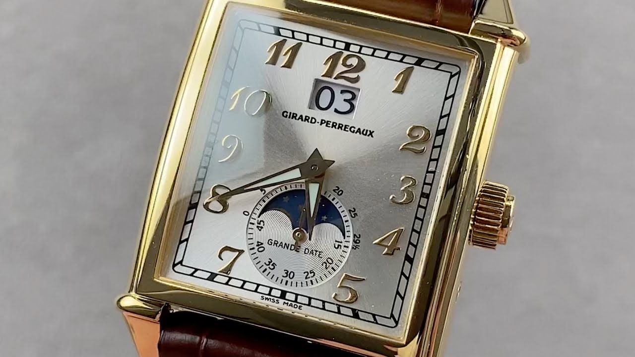 Girard-Perregaux Vintage 1945 Moonphase 25800.0.51.117 Girard-Perregaux Watch Review