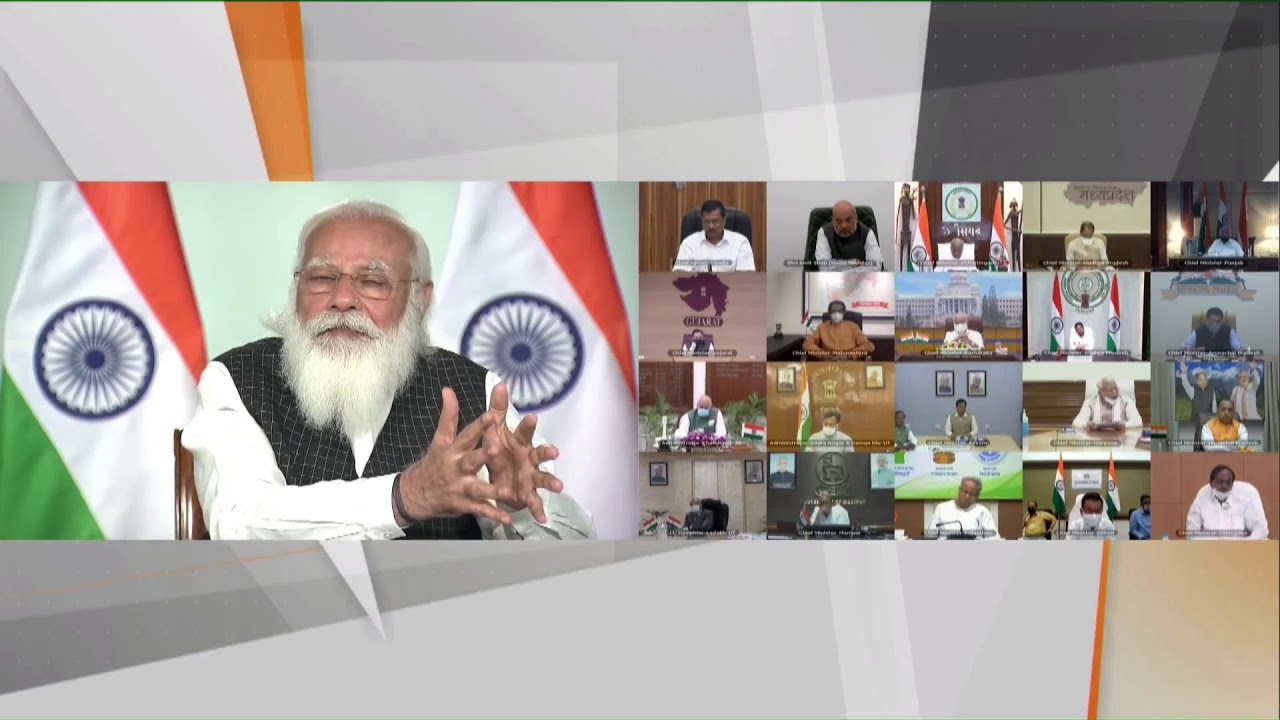 PM Shri Narendra Modi reviews COVID-19 situation and vaccination progress with Chief Ministers.