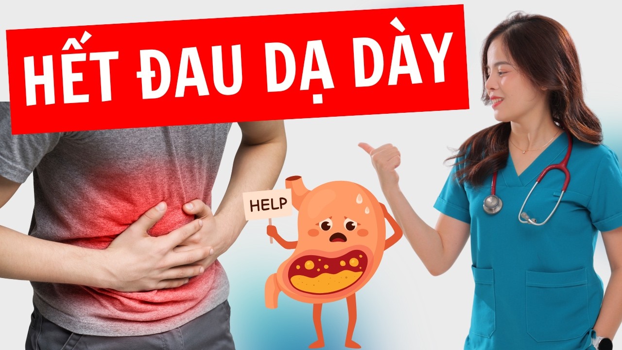 10 MẸO TRỊ ĐAU dạ dày hiệu quả tức thì không cần thuốc! | Dr Thùy Dung