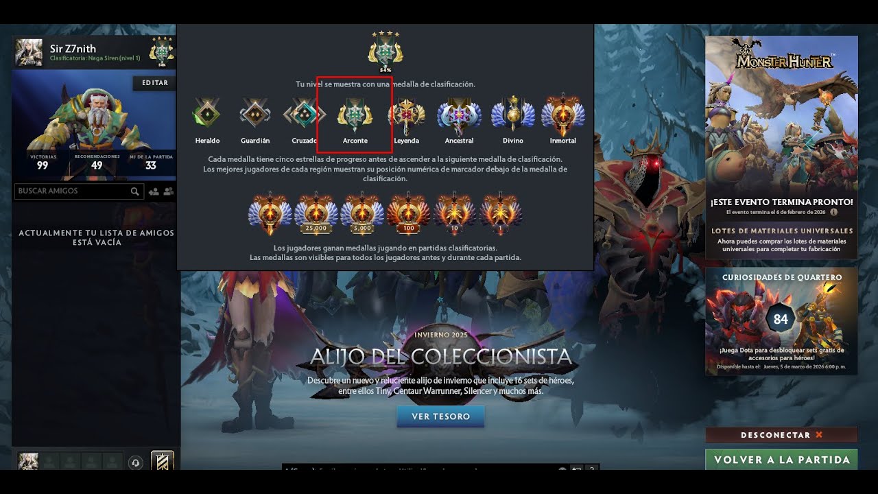 Dota 2 con héroes muy difíciles  asta llegar a inmortal