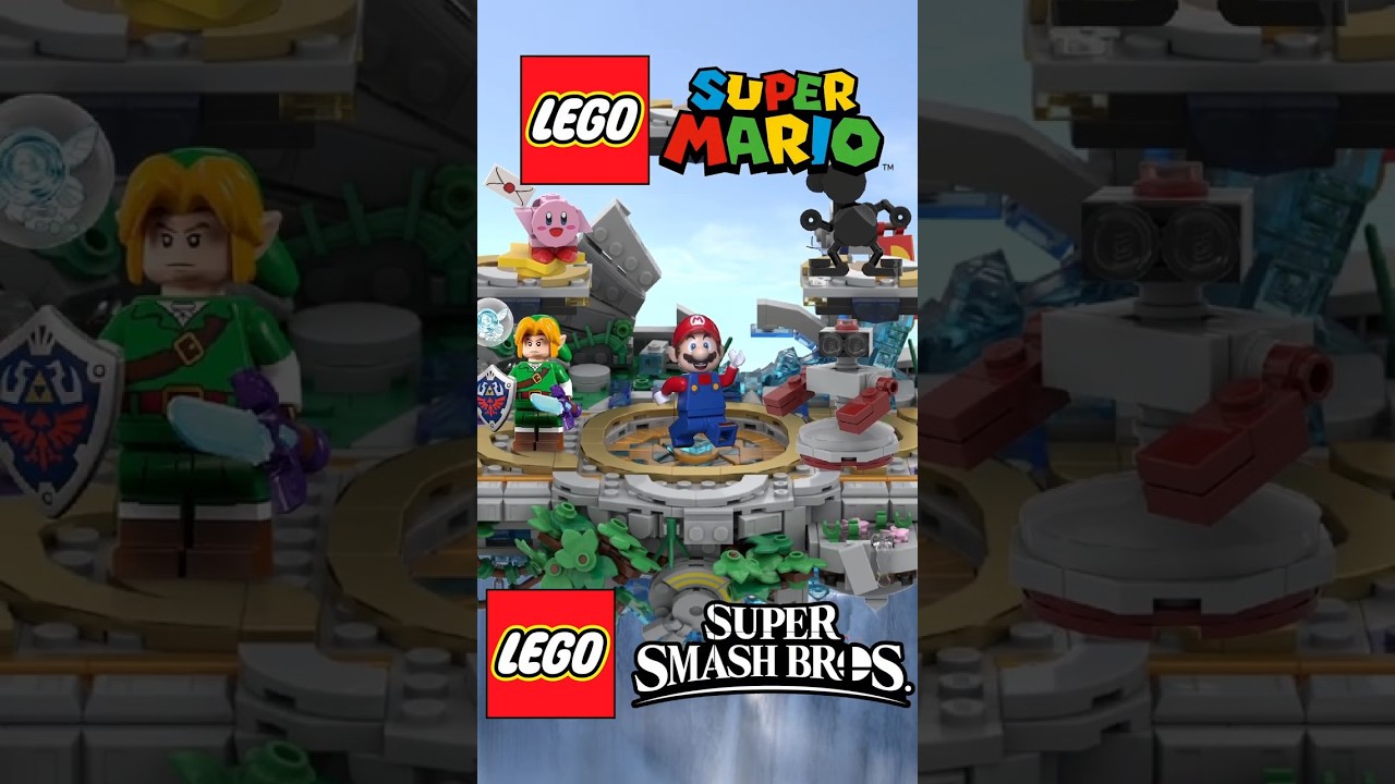 Lego Mario &times; Lego SMASH BROS?!?!