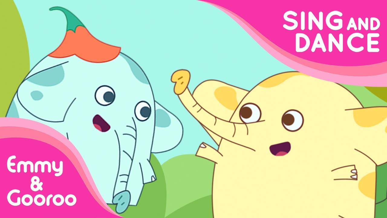 Mini Elephant [Nursery Rhymes & Kids Songs] Emmy & GooRoo Sing & Dance.
