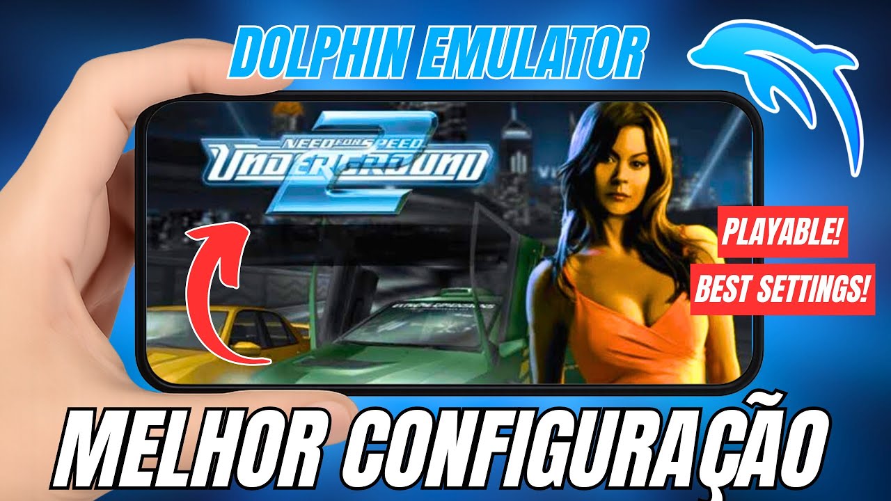 Dolphin Emulator | Need For Speed Underground 2 | Melhor Configuração! • 2025