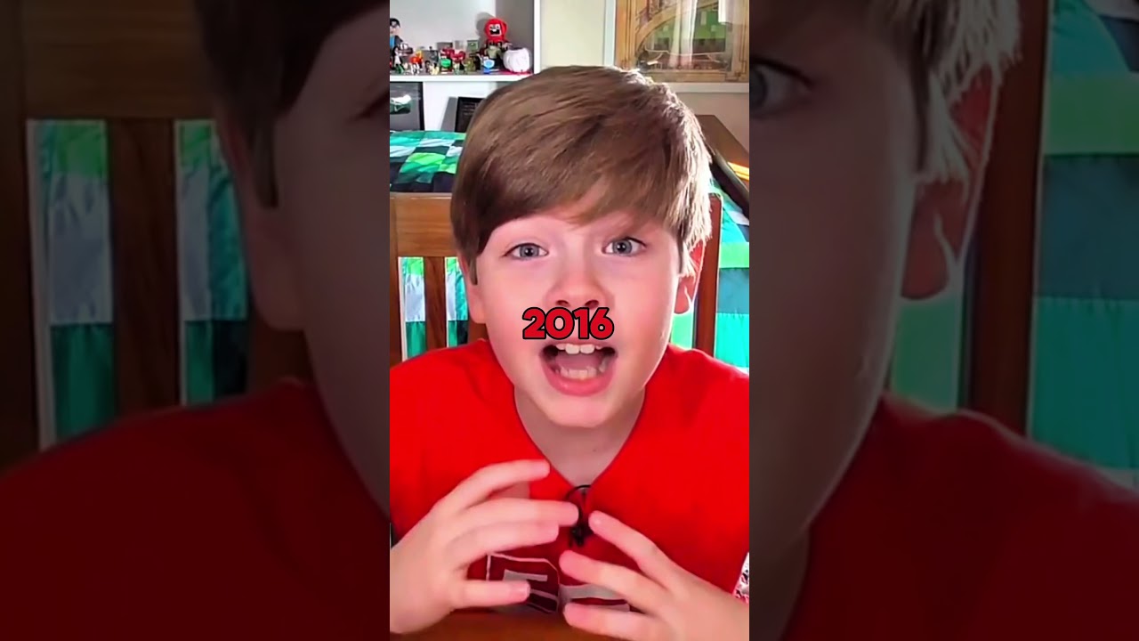 Ethan gamer #evolution #ethangamer #fyp #edit