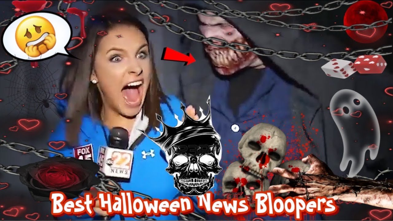 Best Halloween News Bloopers