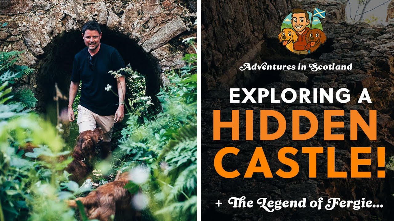 Exploring a forgotten castle in Scotland...