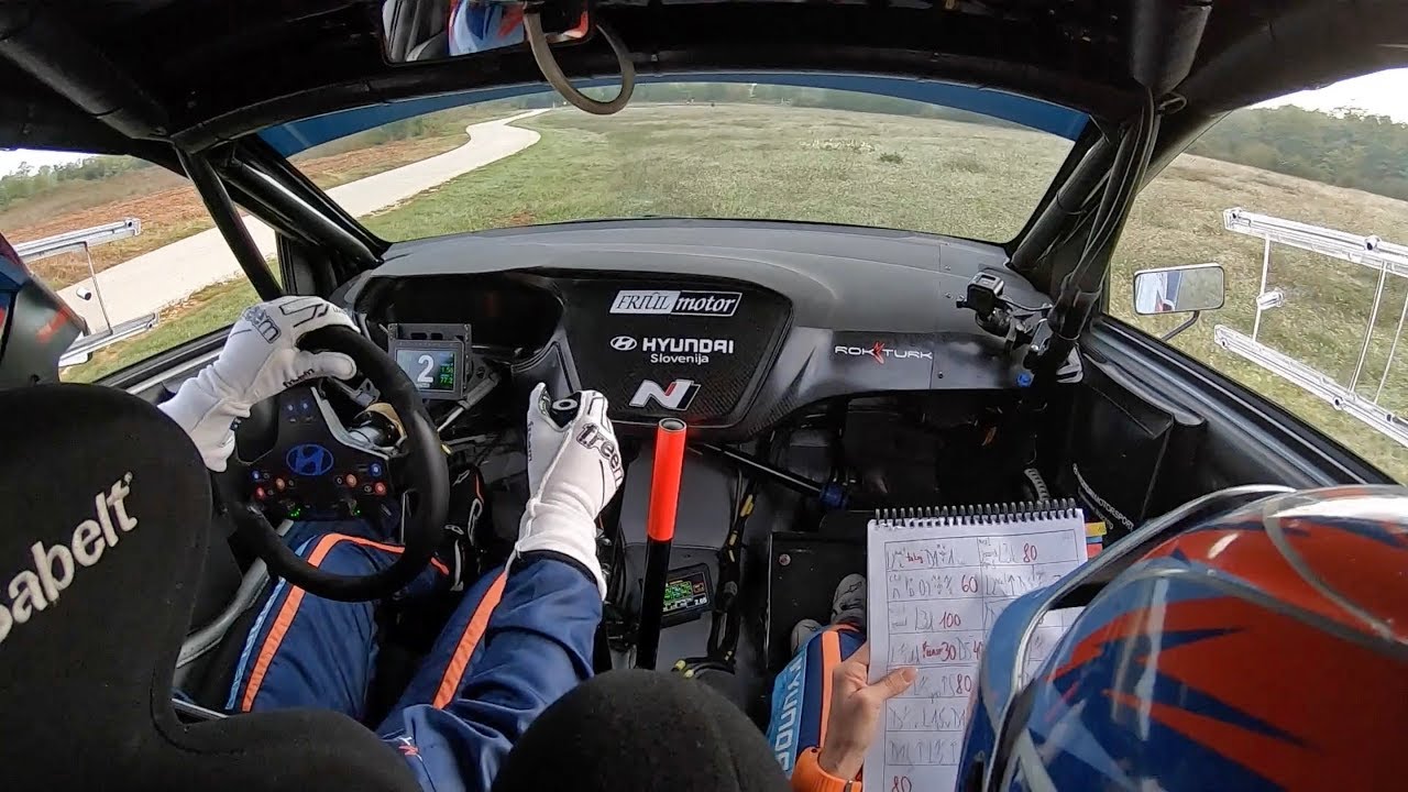 20. Rally Poreč 2019 | SS 1 Žbandaj - spin | Rok Turk - Blanka Kacin (Hyundai i20 R5)