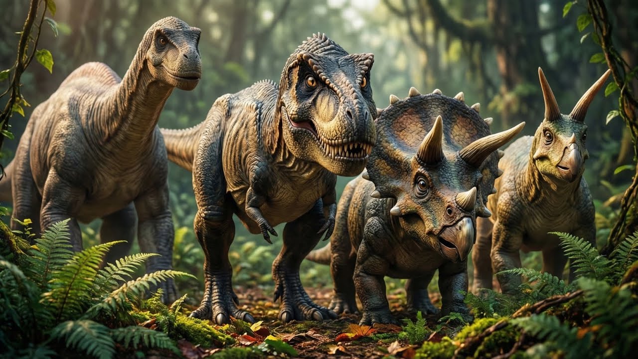 ABC with Realistic Dinosaurs 🦖 | A to Z Dinosaur Alphabet for Kids