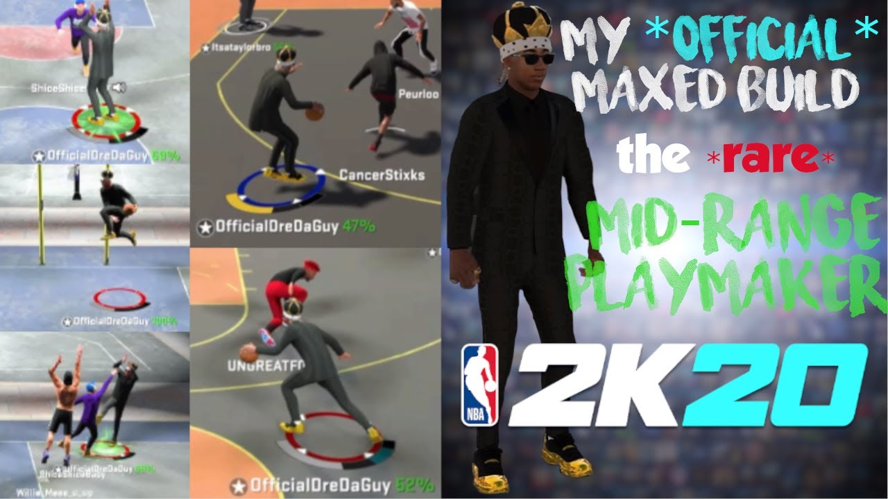HOW TO MAKE A MID RANGE PLAYMAKER (Shot Creating Playmaker)