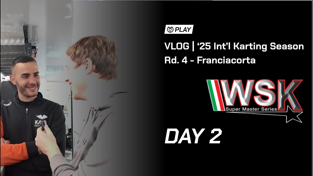 VLOG - Day 2 - WSK Super Master Series 2025 - Rd 4 - Franciacorta Karting Track