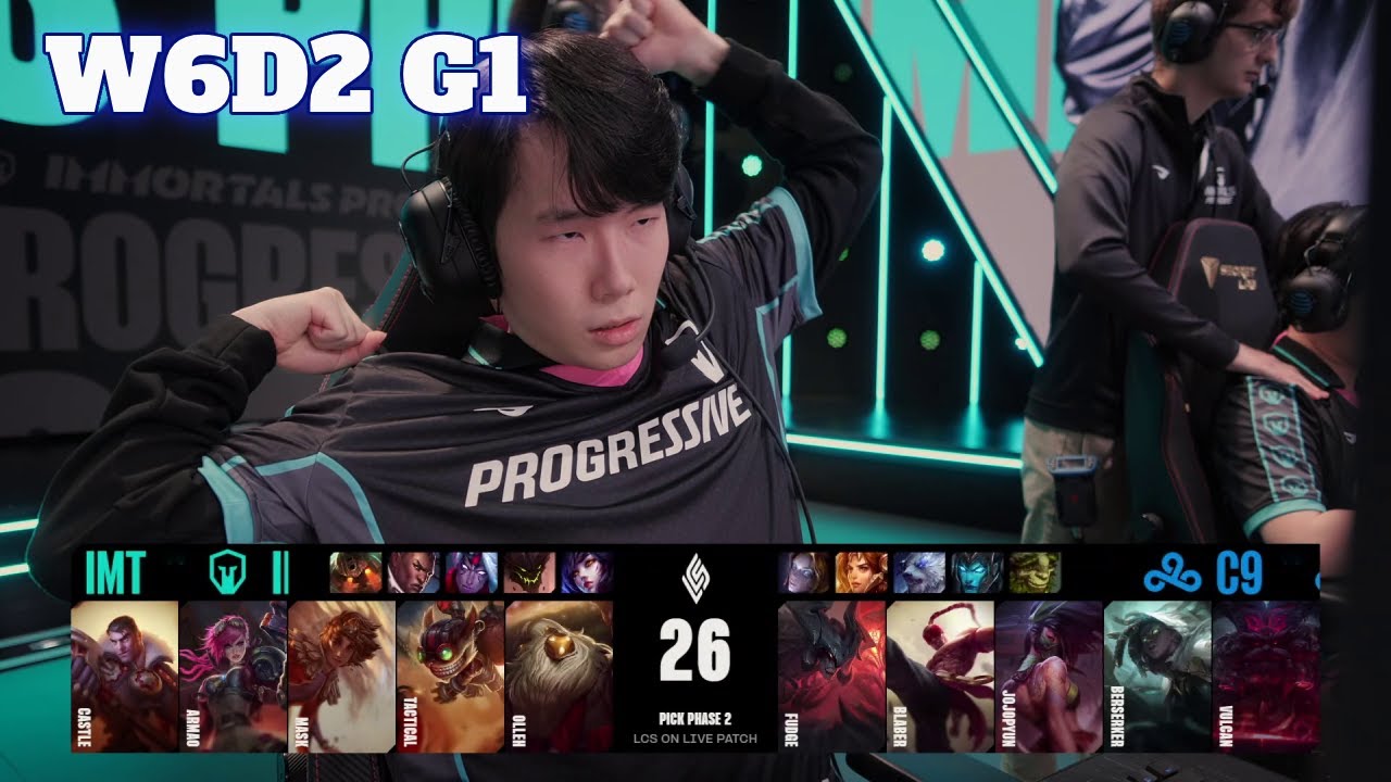 C9 vs IMT | Week 6 Day 2 S14 LCS Spring 2024 | Cloud 9 vs Immortals W6D2 Full Game