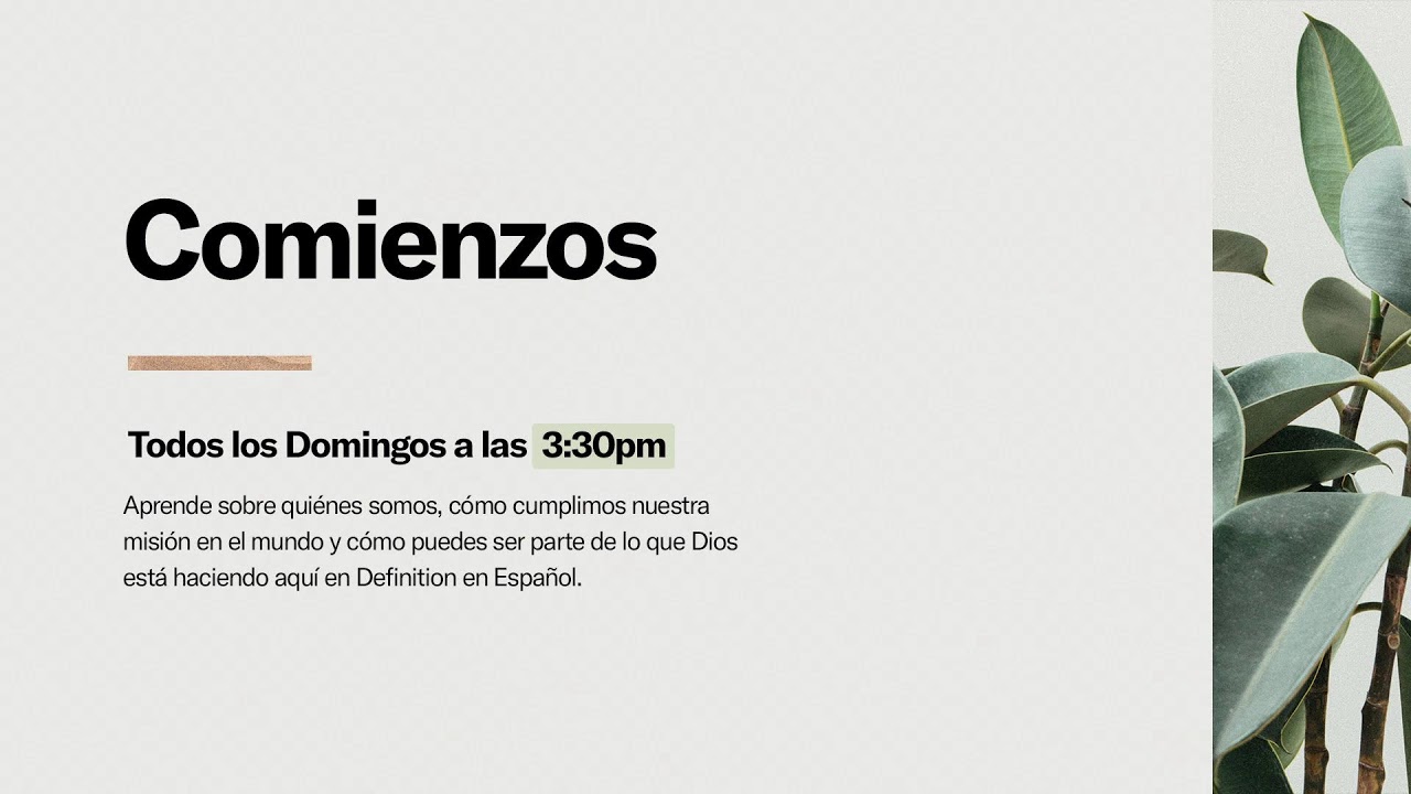 Definition en Español - 1 de marzo del 2026