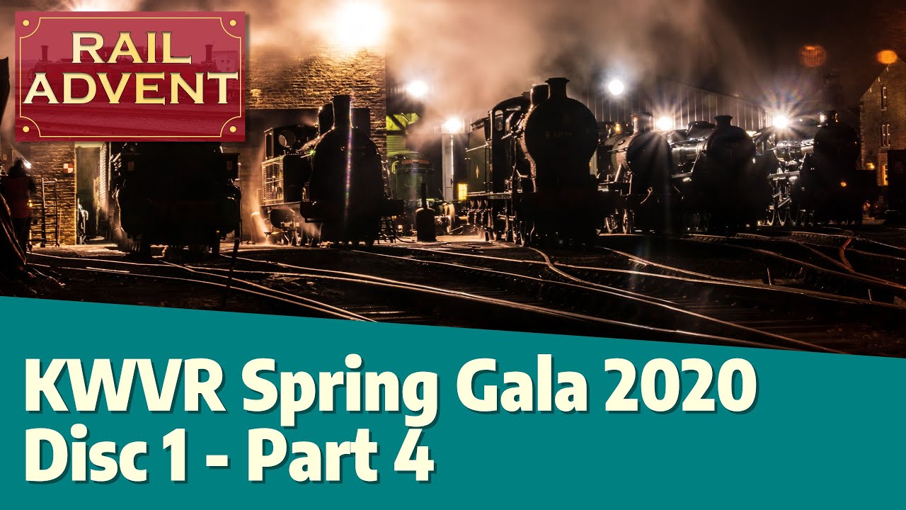 Keighley and Worth Valley Railway - Spring Steam Gala 2020 - Disc 1 - Part 4 (4K)